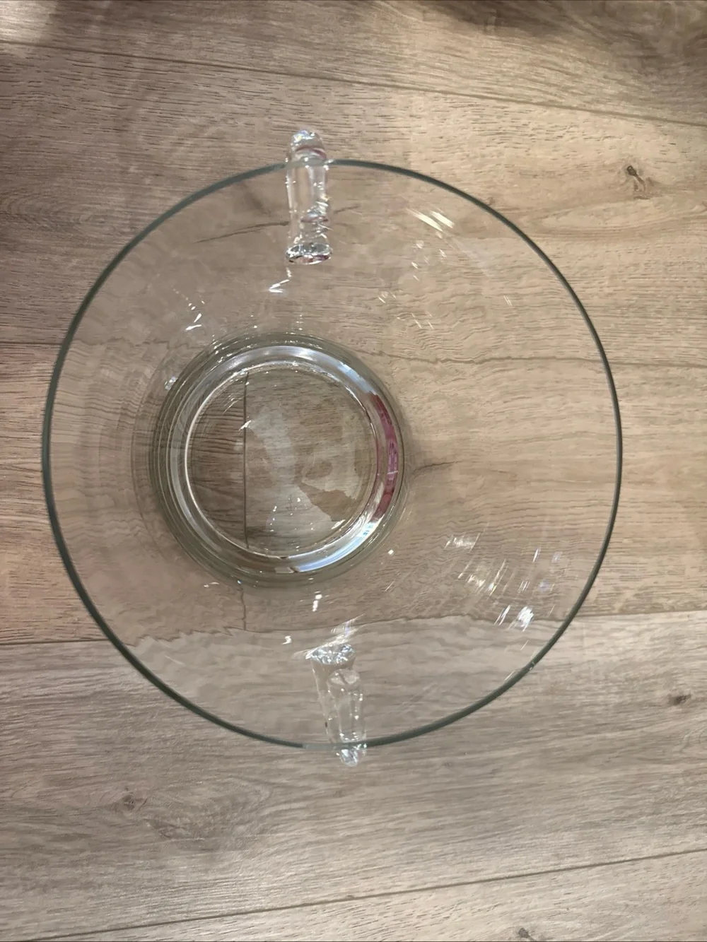 Handled Toscany 🍾Champagne Glass 🥂Ice Bucket - Vase - Handblown in Romania 10”